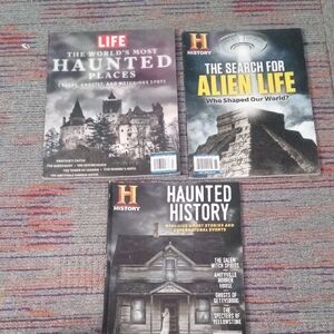 Magazine Collection - Haunted and Alien Themes